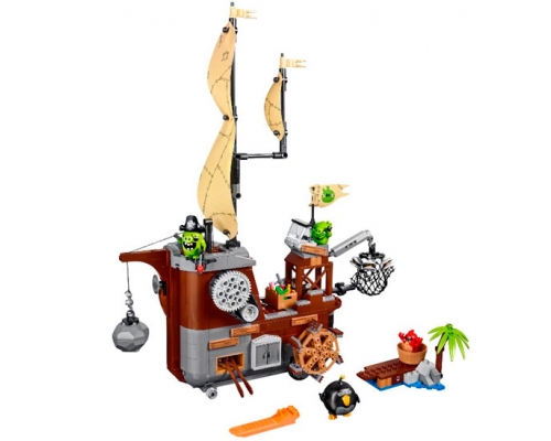 75825 Пиратский корабль свинок Lego Angry Birds