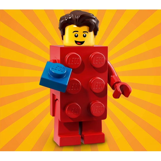71021 Парень в красном кубике Lego Minifigures Юбилейная Серия