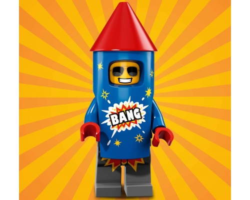 71021 Парень в костюме ракеты Lego Minifigures Юбилейная Серия
