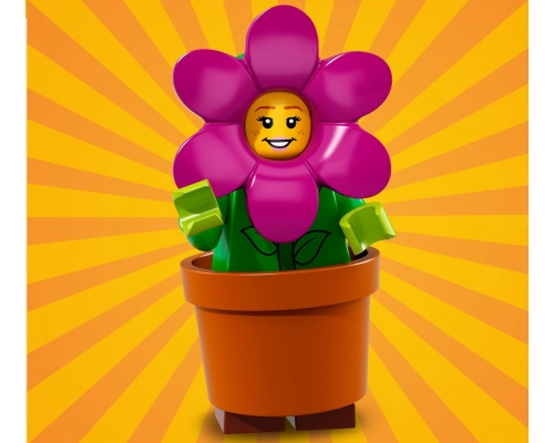 71021 Девочка в цветочном горшке Lego Minifigures Юбилейная Серия
