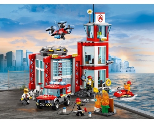 60215 Пожарное депо Lego City