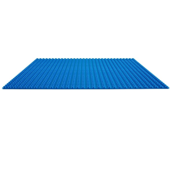  10714 Строительная пластина синего цвета lego classic