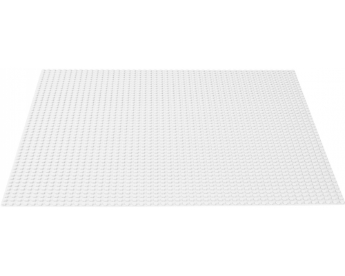 11010 Белая базовая пластина Lego Classic