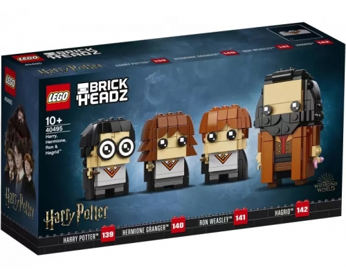 LEGO BrickHeadz 40495 Сувенирный набор Гарри, Гермиона, Рон и Хагрид