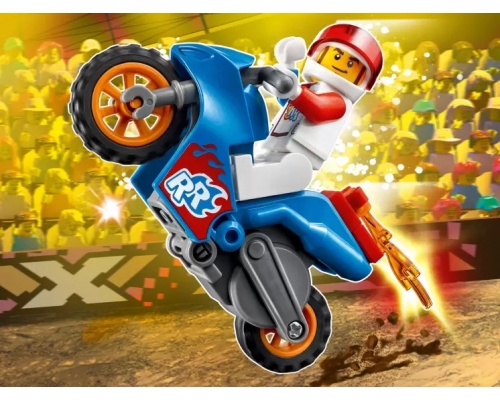 LEGO City 60298 Реактивный трюковый мотоцикл