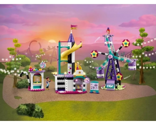 LEGO Friends 41689 Волшебное колесо обозрения и горка