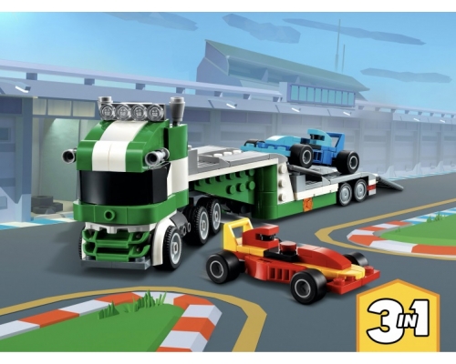 LEGO Creator 31113 Транспортировщик гоночных автомобилей