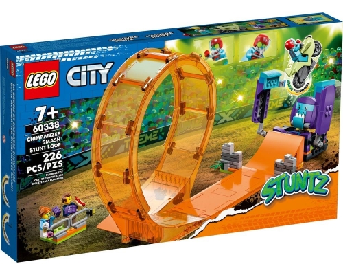 LEGO City 60338 Трюковая петля «Сокрушительный шимпанзе»