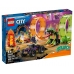 Конструктор LEGO City 60339 Трюковая арена «Двойная петля»