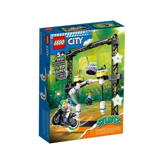 Конструктор LEGO City 60341 Трюковое испытание «Нокдаун»