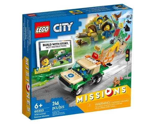 LEGO City 60353 Миссии по спасению диких животных