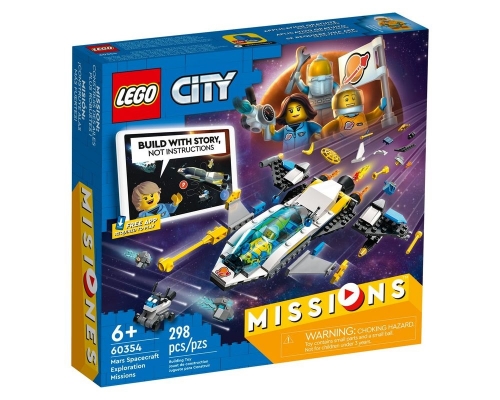 LEGO City 60354 Космическая миссия для исследования Марса