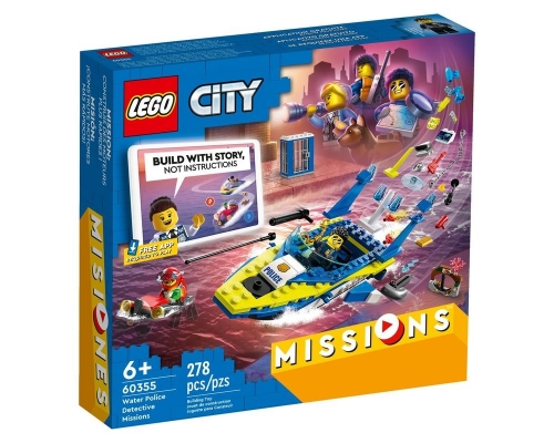 LEGO City 60355 Детективные миссии водной полиции