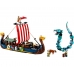 Конструктор LEGO Creator 31132 Корабль викингов и Змей Мидгарда