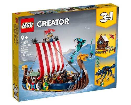 LEGO Creator 31132 Корабль викингов и Змей Мидгарда