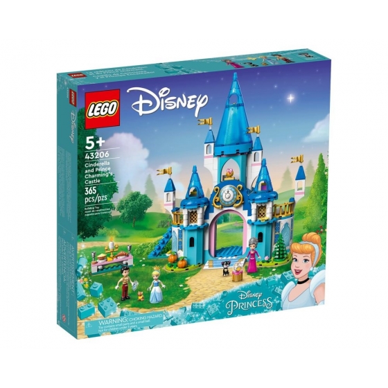 Конструктор LEGO Disney 43206 Замок Золушки и Прекрасного Принца