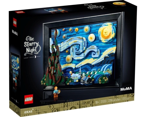 LEGO Ideas 21333 Винсент Ван Гог - Звездная ночь
