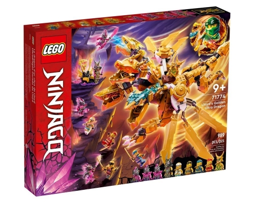 LEGO Ninjago 71774 Ультра золотой дракон Ллойда