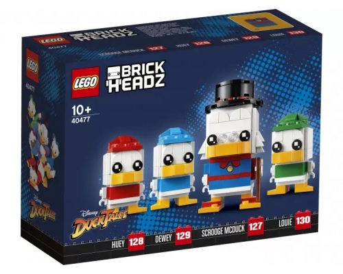 LEGO BrickHeadz 40477 Сувенирный набор Скрудж Макдак, Билли, Вилли и Дилли