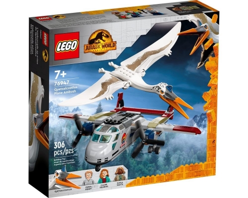 LEGO Jurassic World 76947 Кетцалькоатль: нападение на самолёт
