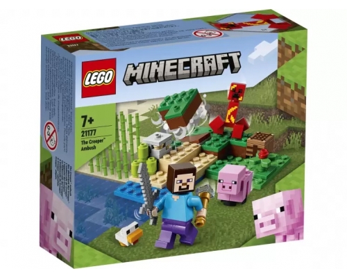 LEGO Minecraft 21177 Засада Крипера