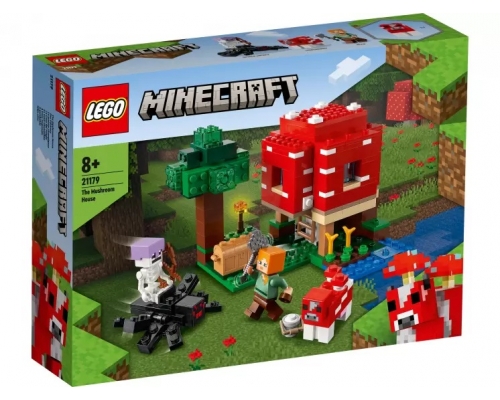 LEGO Minecraft 21179 Грибной дом