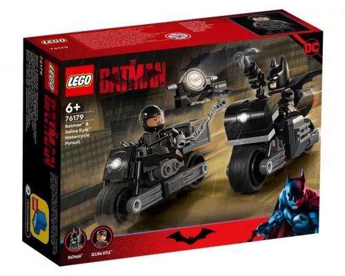 LEGO Super Heroes 76179 Бэтмен и Селина Кайл: погоня на мотоцикле