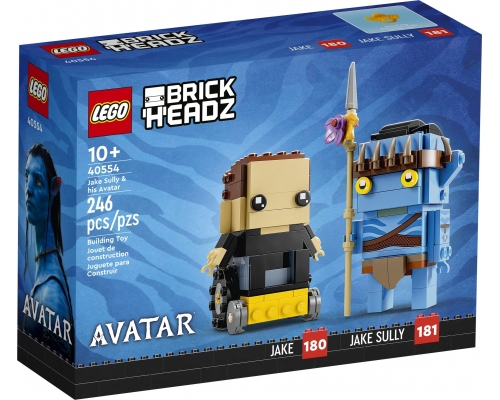 LEGO BrickHeadz 40554 Джейк Салли и его аватар