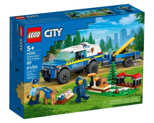 LEGO City 60369 Дрессировка полицейской собаки на выезде