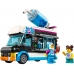 Конструктор LEGO City 60384 Фургон для шейков Пингвин