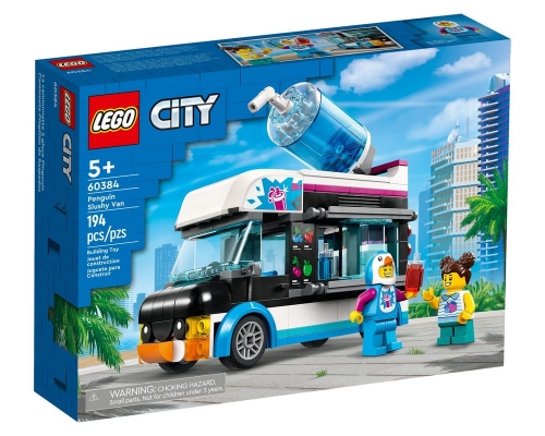 LEGO City 60384 Фургон для шейков Пингвин