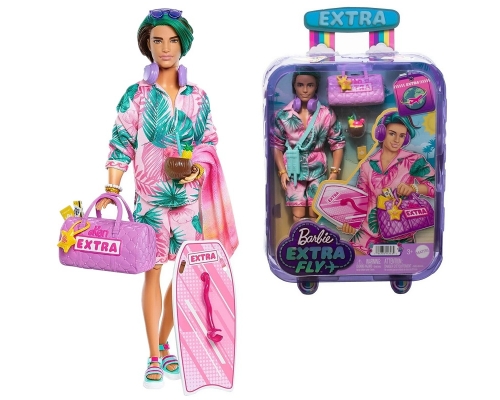 Кукла Барби (Кен) Экстра Пляж HNP86 Mattel Barbie