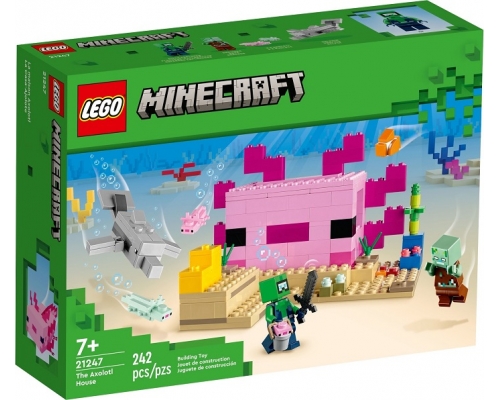 LEGO Minecraft 21247 Дом Аксолотля