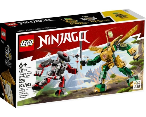 LEGO Ninjago 71781 Битва с роботом ЭВО Ллойда