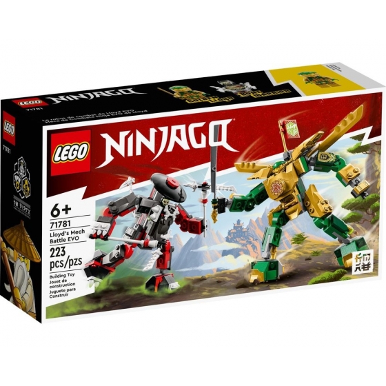 Конструктор LEGO Ninjago 71781 Битва с роботом ЭВО Ллойда