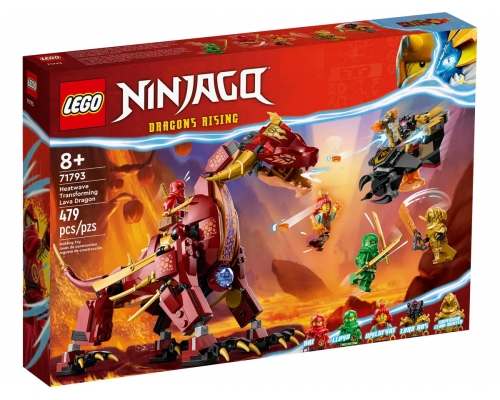 LEGO Ninjago 71793 Лавовый дракон-трансформер