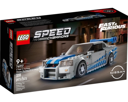 LEGO Speed Champions 76917 Форсаж 2 Nissan Skyline GT-R (R34)