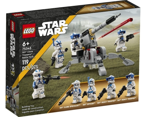 LEGO Star Wars 75345 Боевой набор клонов-солдат 501-го легиона