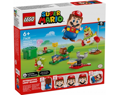 71439 Lego Super Mario  Приключения с интерактивной фигуркой LEGO Mario 