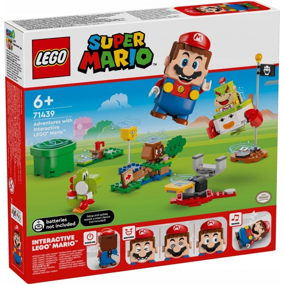 LEGO Super Mario 71439 Приключения с интерактивной фигуркой LEGO Mario 