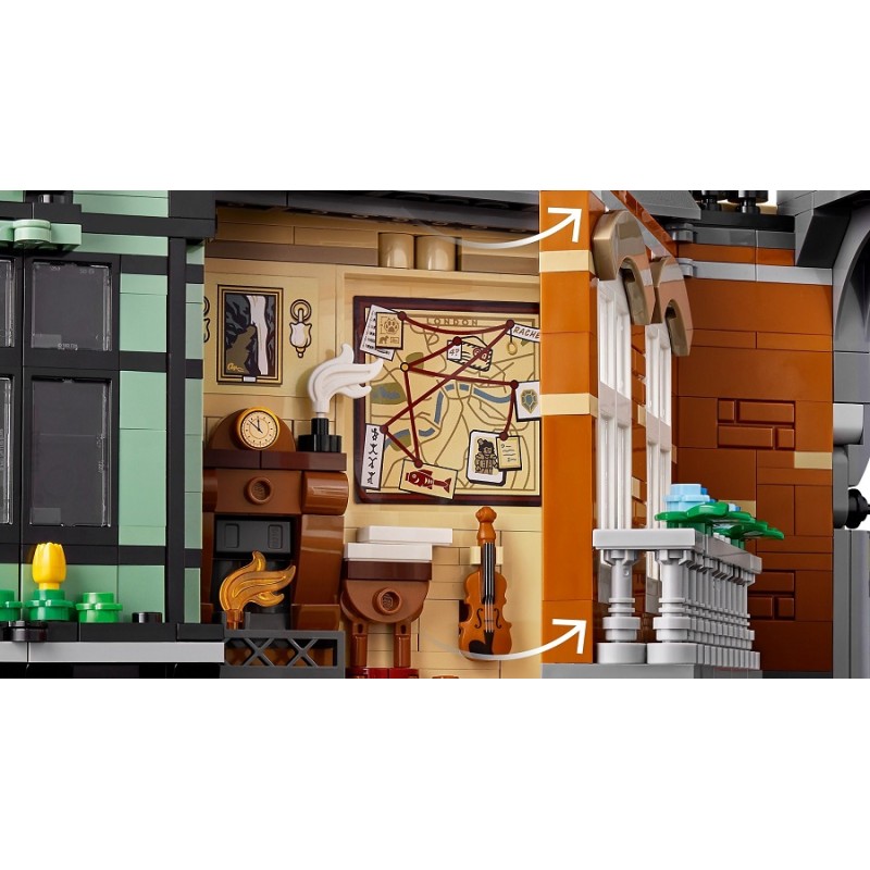 10351 Lego Icons Шерлок Холмс: Книжный уголок