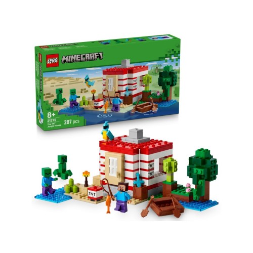 21275 LEGO Minecraft Дом в джунглях из TNT
