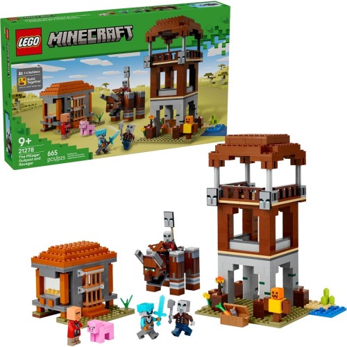 21278 LEGO Minecraft Застава разбойников и разоритель