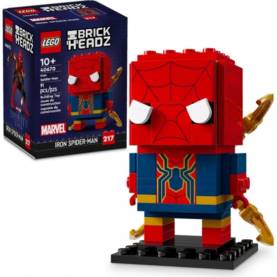 40670 Lego BrickHeadz Железный Человек-Паук