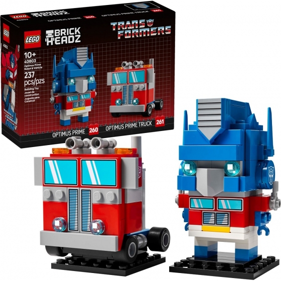 40803 Lego BrickHeadz Трансформер Оптимус Прайм и машина
