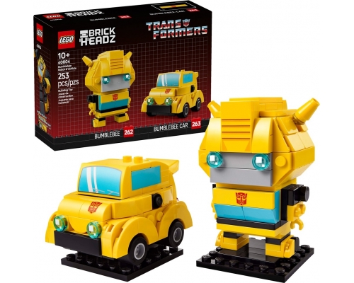 40804 Lego BrickHeadz Трансформер Бамблби и машина