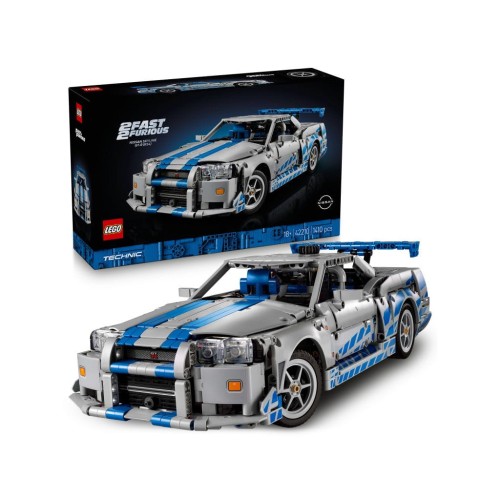 42210 LEGO Technic Форсаж Nissan Skyline GT-R (R34)