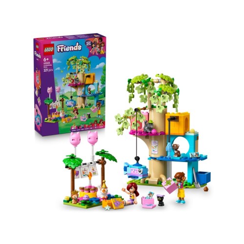 42666 LEGO Friends День рождения кота и дом на дереве