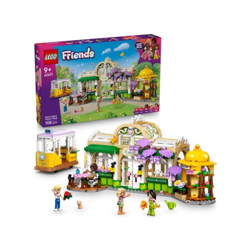 42671 LEGO Friends Кофейня с растениями и цветочный магазин