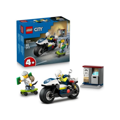 60455 LEGO City Полицейская погоня на мотоцикле